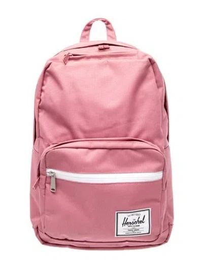 Pre-owned Herschel Supply Co Canvas Backpack In Pink