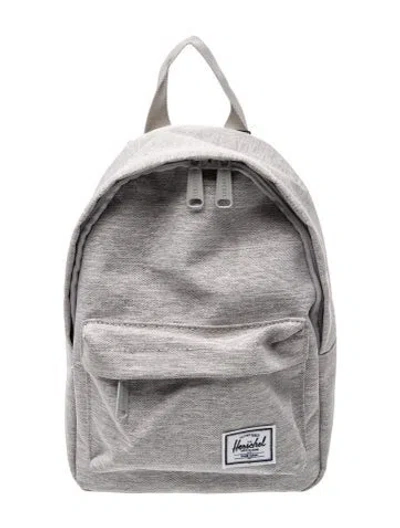 Pre-owned Herschel Supply Co Canvas Backpack W/ Tags In Grey