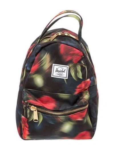 Pre-owned Herschel Supply Co Canvas Backpack W/ Tags In Multicolor