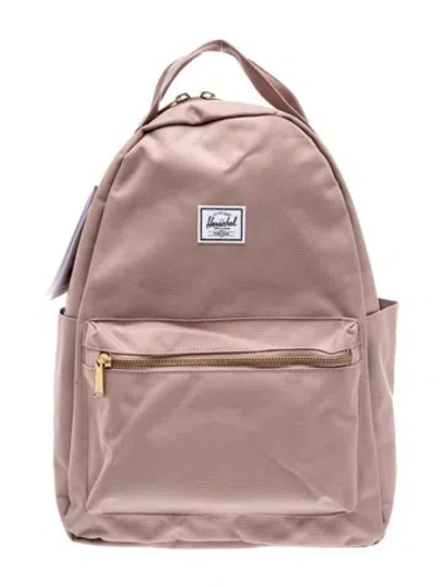 Pre-owned Herschel Supply Co Canvas Backpack W/ Tags In Neutrals