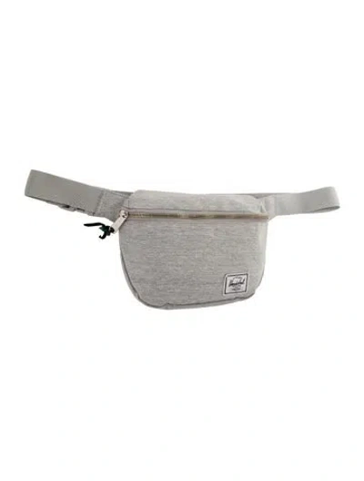 Pre-owned Herschel Supply Co Canvas Belt Bag In Gray