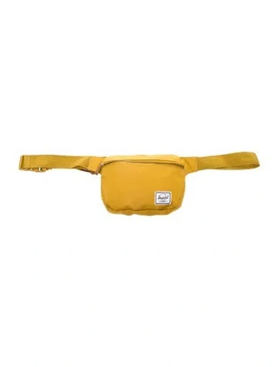 Pre-owned Herschel Supply Co Canvas Belt Bag In Yellow