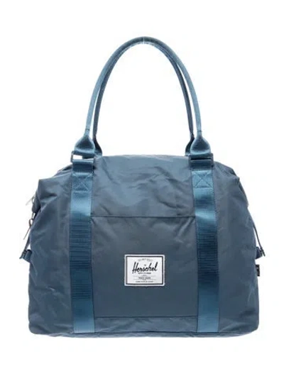 Pre-owned Herschel Supply Co Canvas Shoulder Bag In Blue