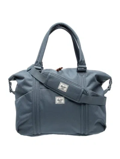 Pre-owned Herschel Supply Co Canvas Shoulder Bag W/ Tags In Blue