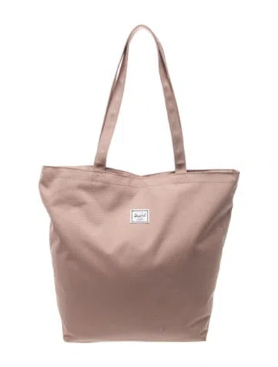 Pre-owned Herschel Supply Co Canvas Tote In Pink