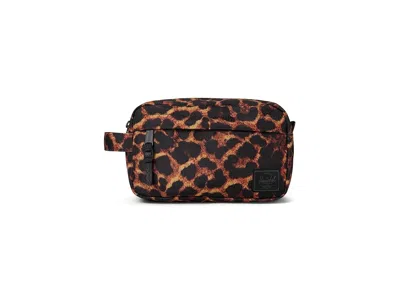 Herschel Supply Co Chapter Small Travel Kit Travel Pouch Digi Leopard: One Size In Yellow