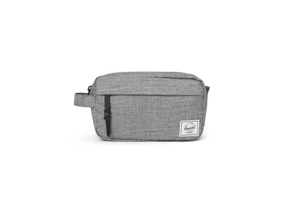 Herschel Supply Co Chapter Small Travel Kit Travel Pouch Raven Crosshatch: One Size In Gray