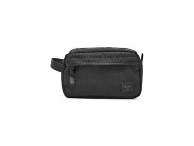 Herschel Supply Co Chapter Travel Kit Travel Pouch Black Diamond/black: One Size