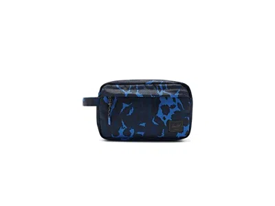 Herschel Supply Co Chapter Travel Kit Travel Pouch Cheetah Camo Bright Cobalt, Synthetic