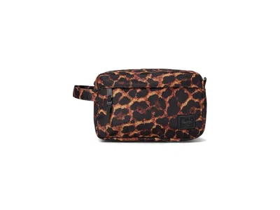 Herschel Supply Co Chapter Travel Kit Travel Pouch Digi Leopard: One Size In Yellow