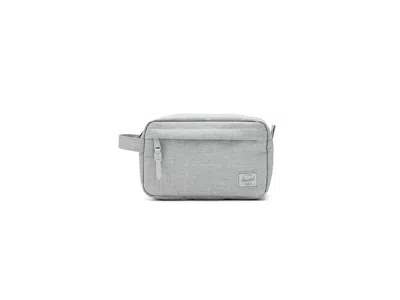 Herschel Supply Co Chapter Travel Kit Travel Pouch Grey Crosshatch: One Size In Gray