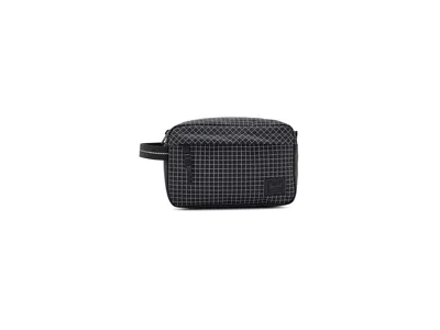Herschel Supply Co Chapter Travel Kit Travel Pouch Grid Black/black: One Size