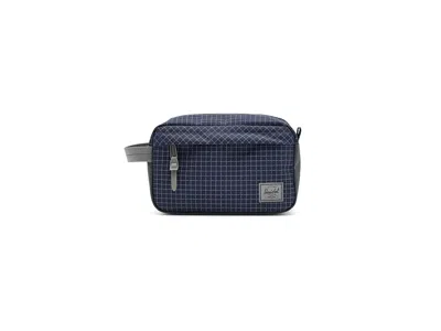 Herschel Supply Co Chapter Travel Kit Travel Pouch Grid Naval Academy/magnet: One Size In Black