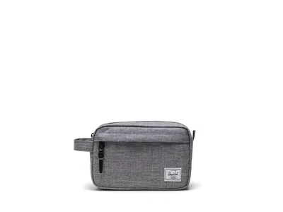 Herschel Supply Co Chapter Travel Kit Travel Pouch Raven Crosshatch: One Size In Gray