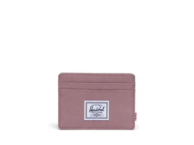 Herschel Supply Co Charlie Cardholder Wallet Handbags Ash Rose: One Size In Pink