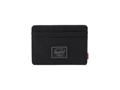 Herschel Supply Co Charlie Cardholder Wallet Handbags Black Tonal: One Size