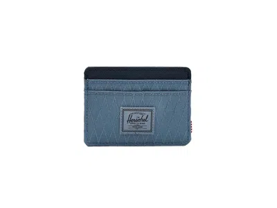 Herschel Supply Co Charlie Cardholder Wallet Handbags Blue Mirage Diamond/sea Storm: One Size