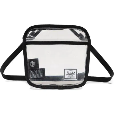 Herschel Supply Co . Classic Clear Crossbody Bag In Black