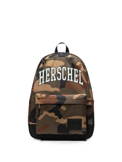 Herschel Supply Co Classic Xl 30l Logo-appliqué Backpack In Brown
