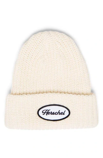 Herschel Supply Co . Douglas Station Beanie In White