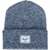 Herschel Supply Co . Elmer Knit Beanie In Heather Navy