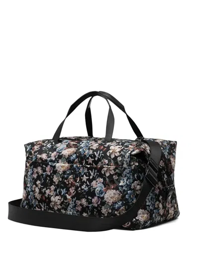 Herschel Supply Co Floral-print Luggage Holdall In Black