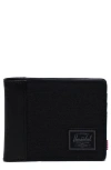 Herschel Supply Co . Hank Rfid Bifold Wallet In Black