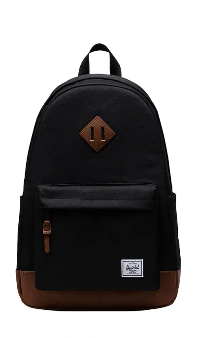 Herschel Supply Co Heritage Backpack In Black & Tan