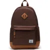 Herschel Supply Co . Heritage Backpack In Potting Soil Crosshtch/natural