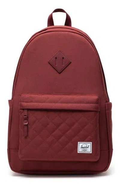Herschel Supply Co . Heritage Backpack In Red