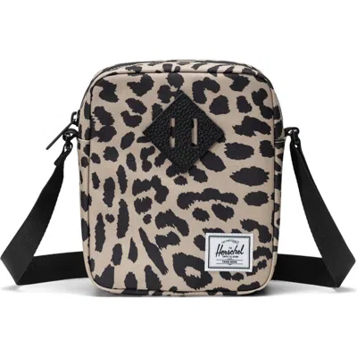 Herschel Supply Co . Heritage Crossbody Bag In Animal Print