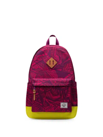 Herschel Supply Co Heritage Graphic-print Backpack In Multi
