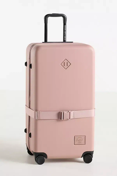 Herschel Supply Co Heritage Hardshell Expandable Large Luggage In Pink