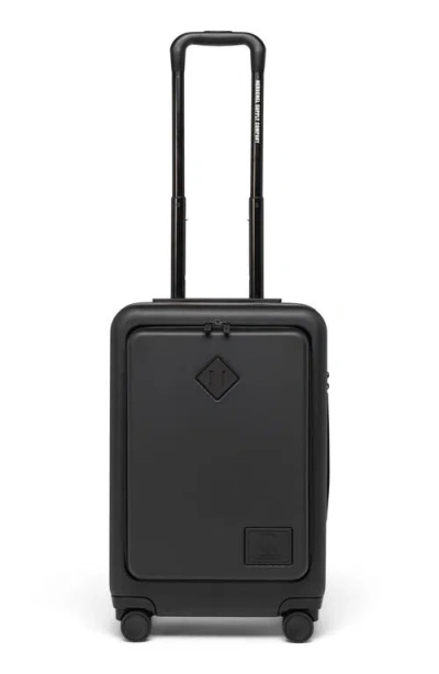 Herschel Supply Co . Heritage Pro 21-inch Spinner Hardshell Luggage In Black