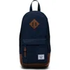 Herschel Supply Co . Heritage Shoulder Bag In Navy/tan