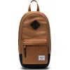 Herschel Supply Co . Heritage Shoulder Bag In Rubber/black
