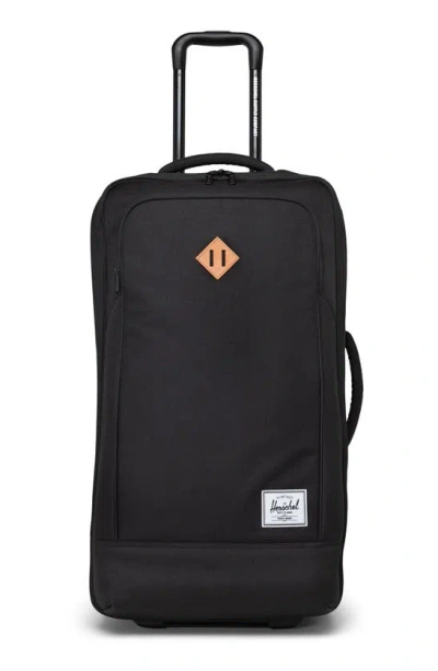Herschel Supply Co Men's Medium Heritage Softshell Suitcase In Black