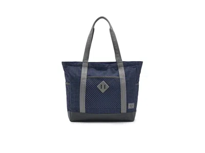 Herschel Supply Co Heritage Tote Weekender/overnight Luggage Grid Naval Academy/magnet: One Size In Black