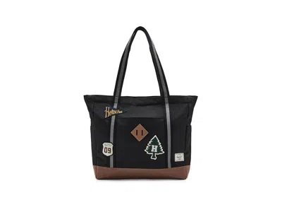 Herschel Supply Co Heritage Tote Weekender/overnight Luggage Patches Black: One Size