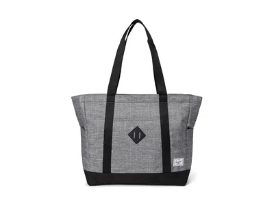 Herschel Supply Co Heritage Tote Weekender/overnight Luggage Raven Crosshatch: One Size In Gray