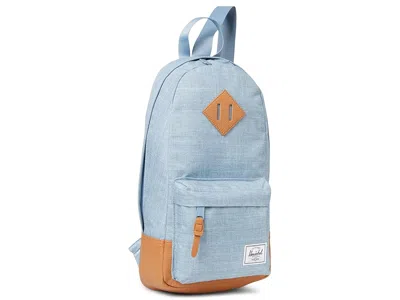 Herschel Supply Co Heritagetm Shoulder Bag Handbags Ashley Blue Crosshatch/natural: One Size