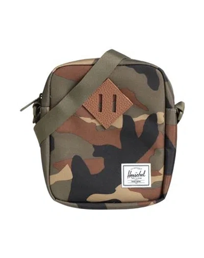 Herschel Supply Co . Herschel Heritage Man Cross-body Bag Military Green Size - Recycled Pet In Multi