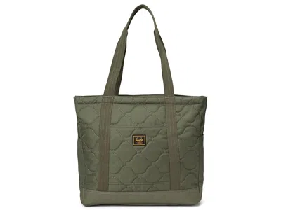 Herschel Supply Co Herschel Heritagetm Quilted Capsule Tote Tote Handbags Beetle: One Size In Green