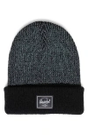 Herschel Supply Co . Kids' Elmer Reflective Rib Beanie In Black