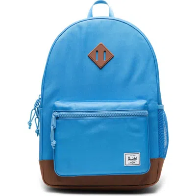 Herschel Supply Co . Kids' Heritage Youth Backpack In Azure Blue/saddle Brown