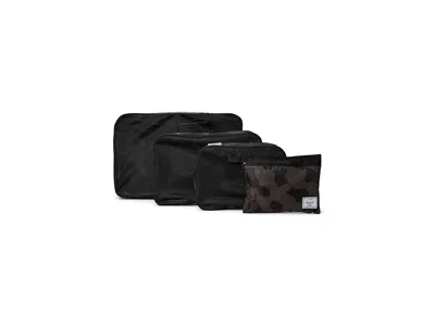 Herschel Supply Co Kyoto Packing Cubes Wallet Shadow Pixel Black: One Size