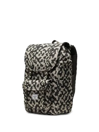Herschel Supply Co Little America Camouflage Backpack In Gray