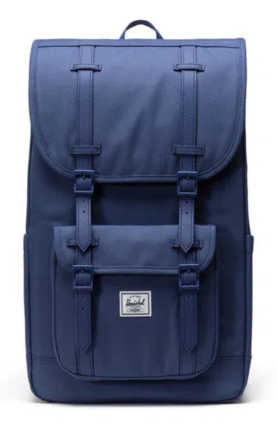 Herschel Supply Co . Little America Recycled Polyester Backpack In Blue