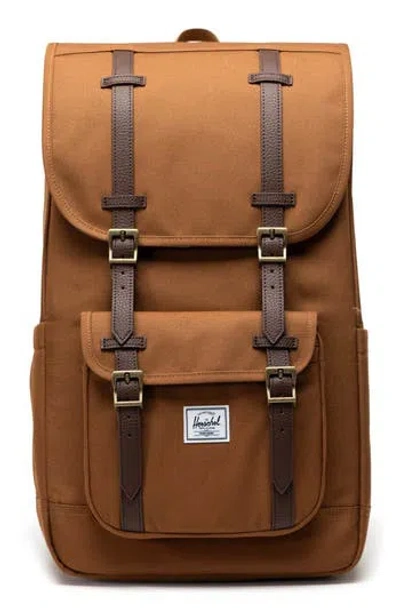 Herschel Supply Co . Little America Recycled Polyester Backpack In Brown