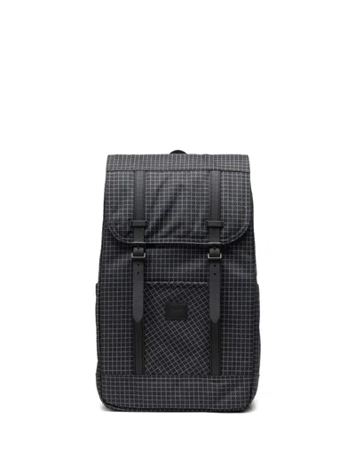Herschel Supply Co Magnetic-fastening Backpack In Black